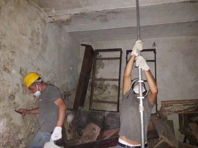 Palazzo Ricci Seismic testing