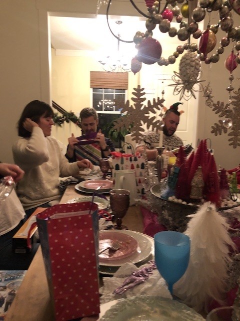 Christmas with the Kranks dinner party 