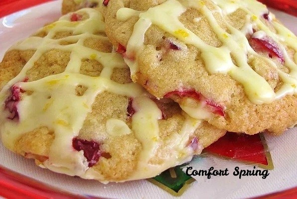 cranberry orange cookies Centerpiece Wednesday linky party