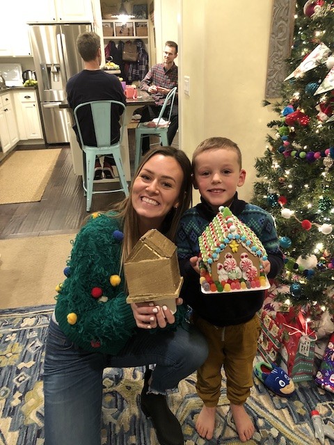 Gingerbread making contest winners
