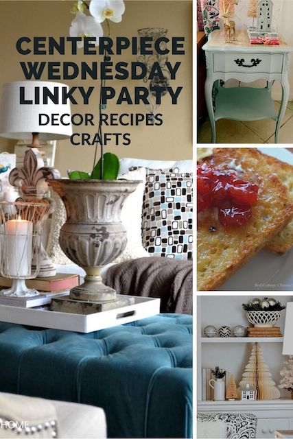 Centerpiece Wednesday Linky party 2021