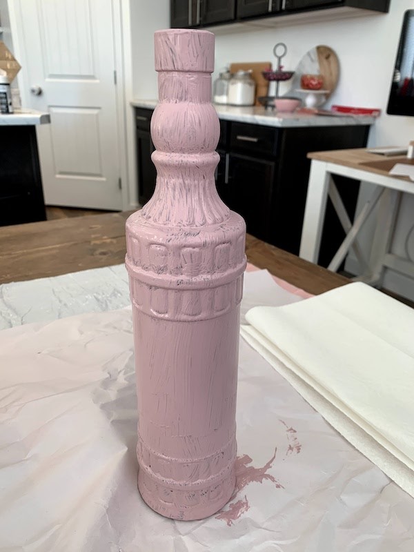 DIY glass to ceramic vase