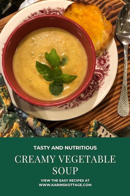 easy creamy vegetable soup