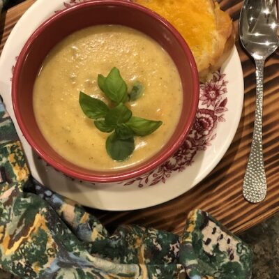 make easy creamy vegetable soup