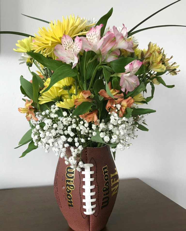  football flowers