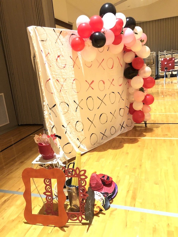 Valentine Balloon Arch for photo booth