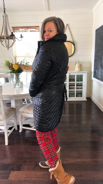 Black Friday Red & Black Plaid Pants