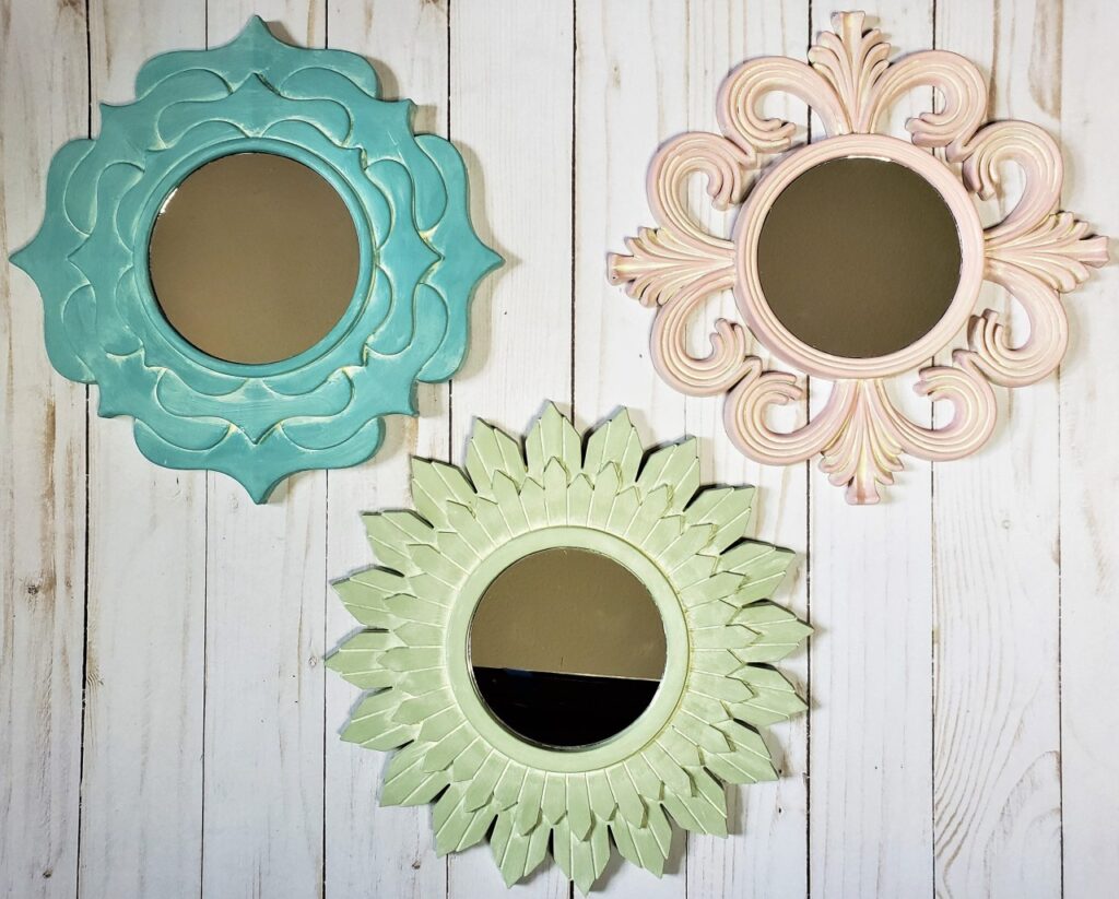 Dollar tree mirror makeover