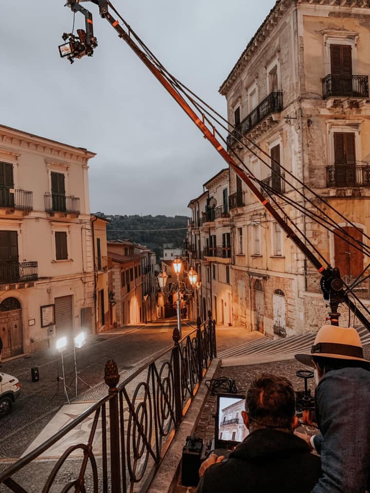 Filming of Palazzo Ricci Reborn