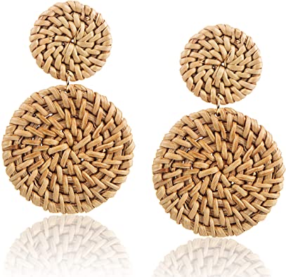 woven earrings