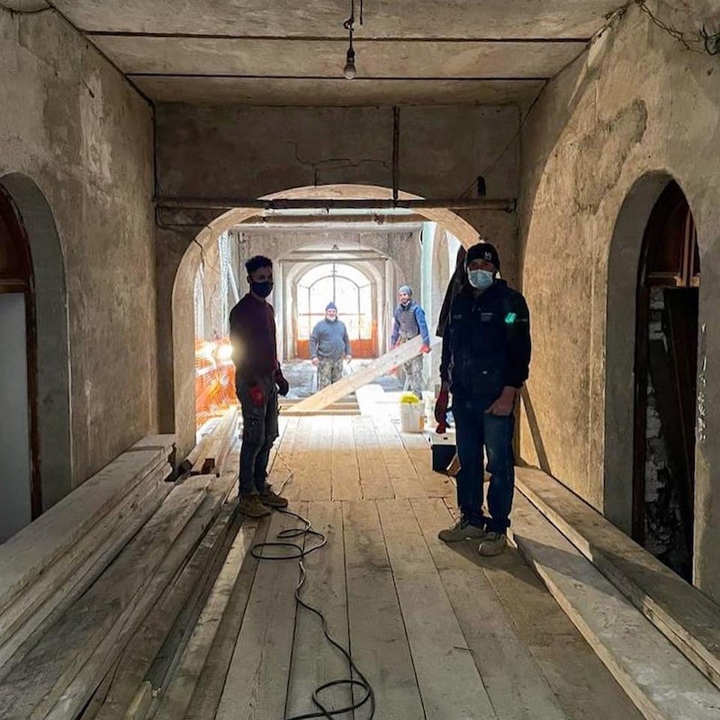 Itallian Palazzo Ricci Renovation update