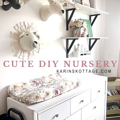 A cute nursery for a new grand baby