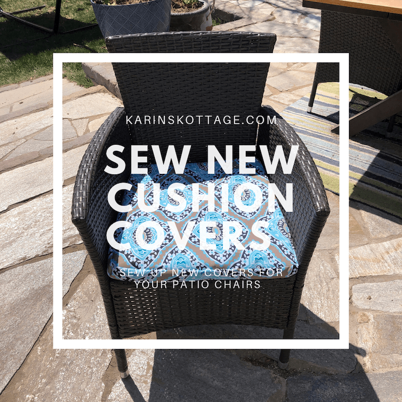 Sew a new cushion cover