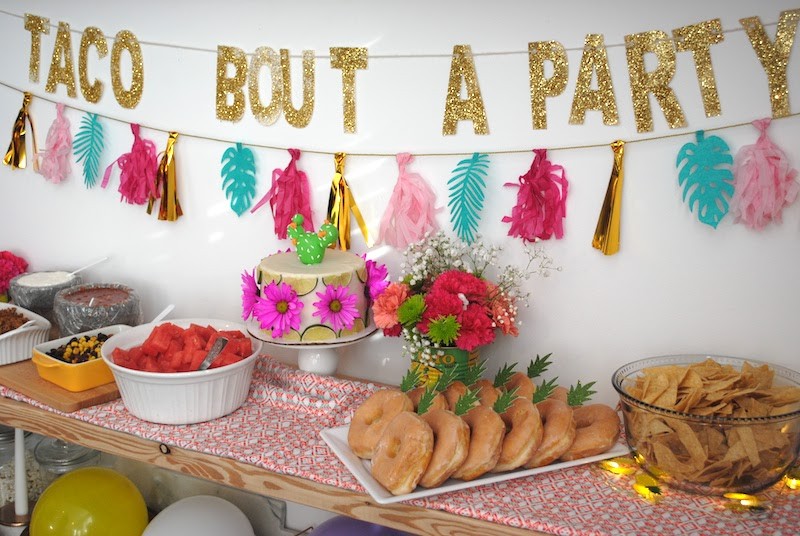 Fiesta Taco Party Sign, Fiesta Party Decorations, Mexican Party Sign, Taco  Bout A Party 