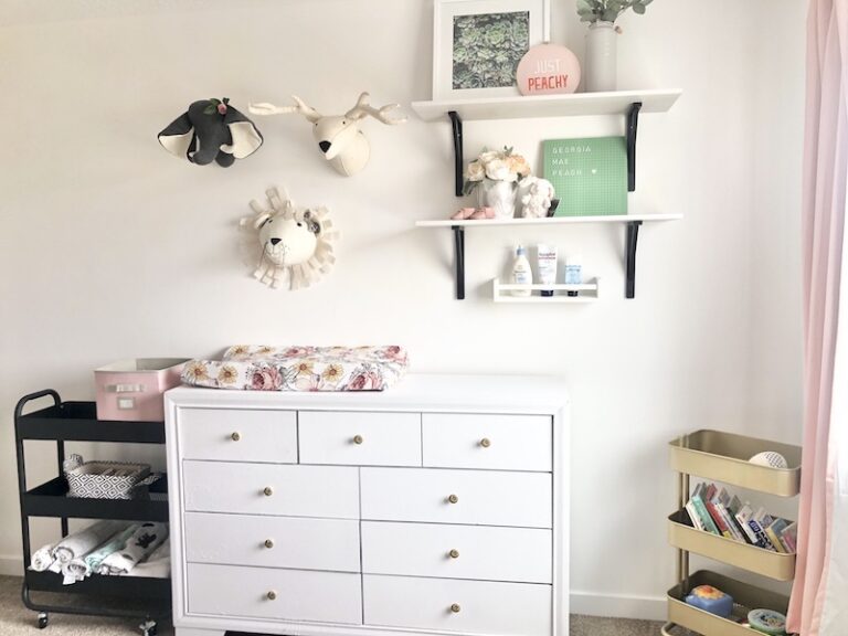A cute nursery for a new grand baby - Karins Kottage