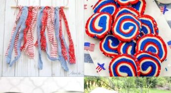 Patriotic Centerpiece Wednesday Linky Party #224