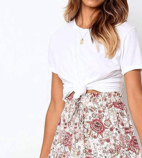 Flowy short hotsell skirt outfits