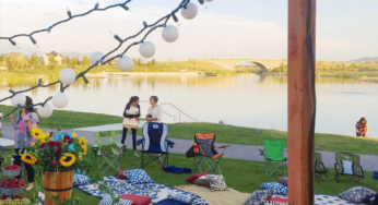 How to throw a lake house boho party