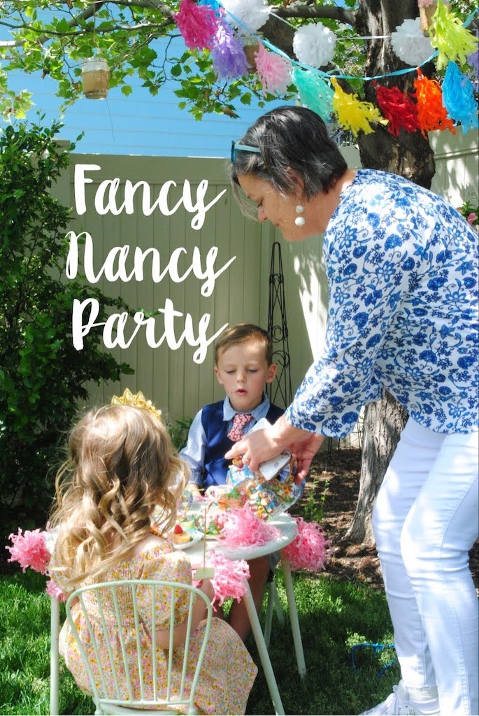 Fancy Nancy birthday tea party