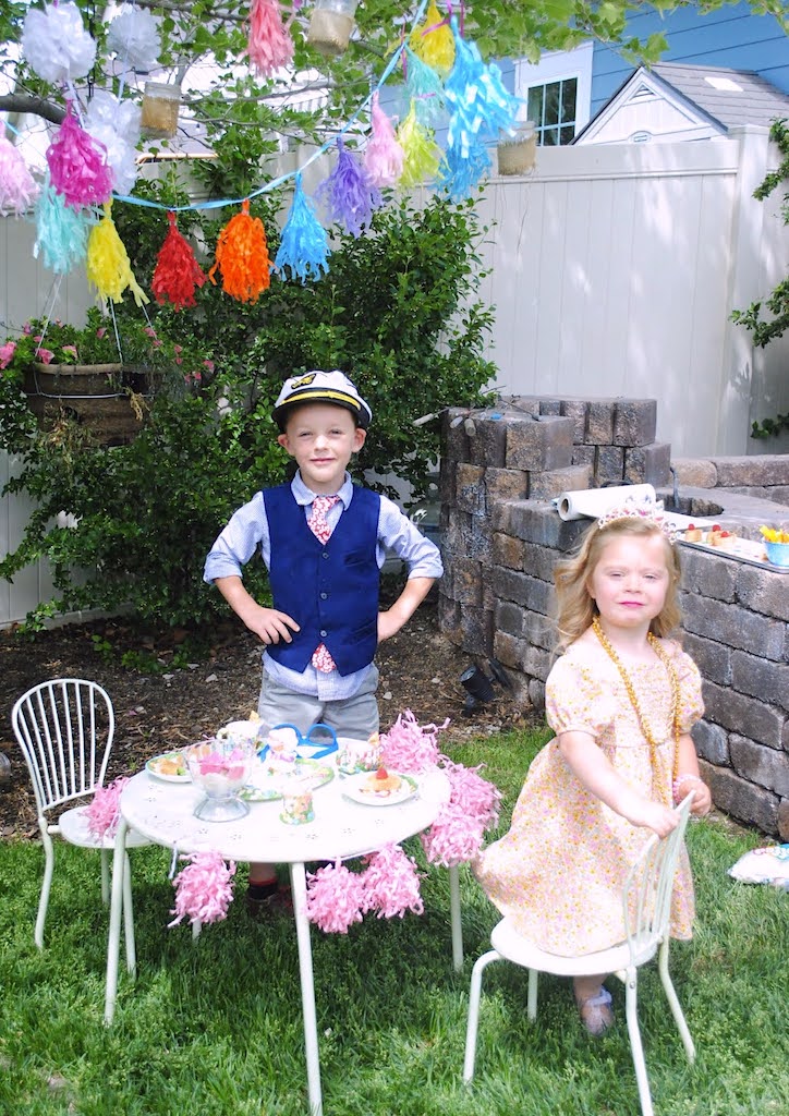 Fancy Nancy birthday tea party 