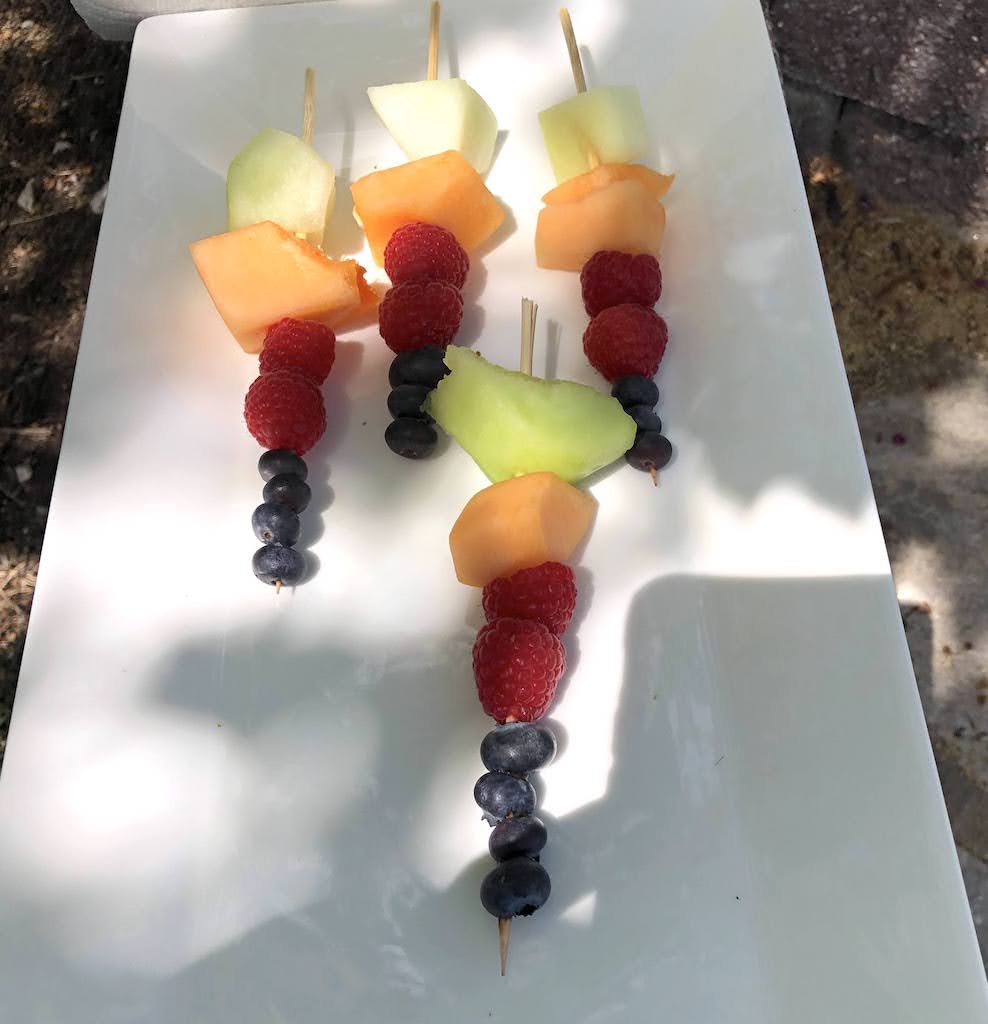 Fruit kabobs