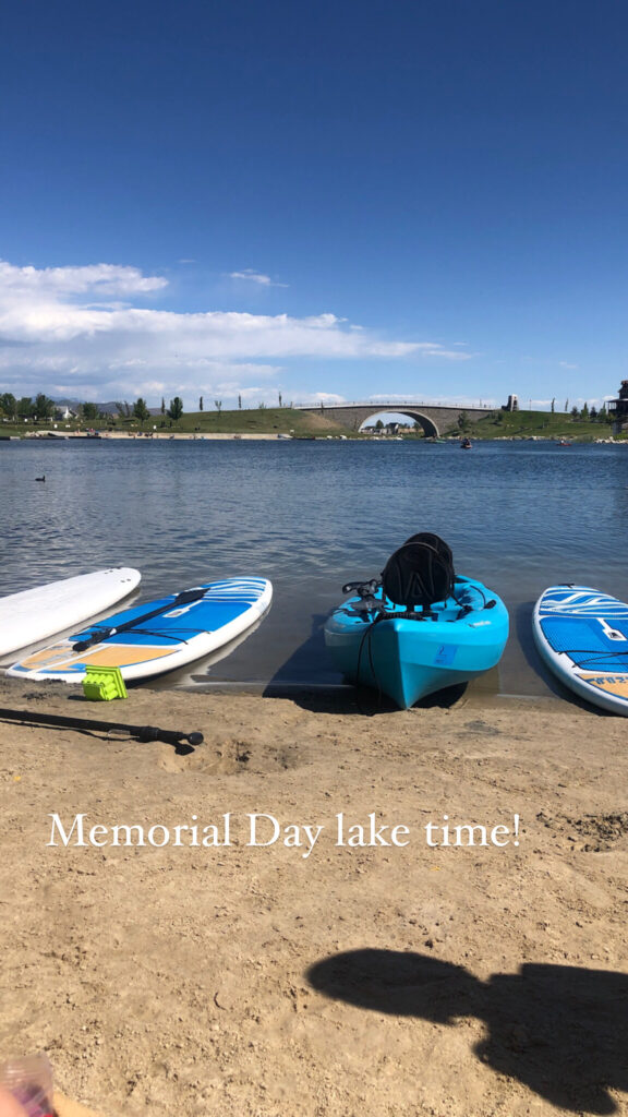 Memorial Day at the lake 