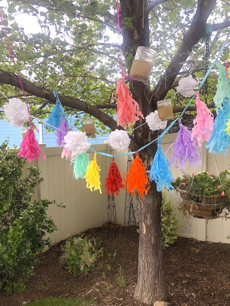 paper tassel garlands