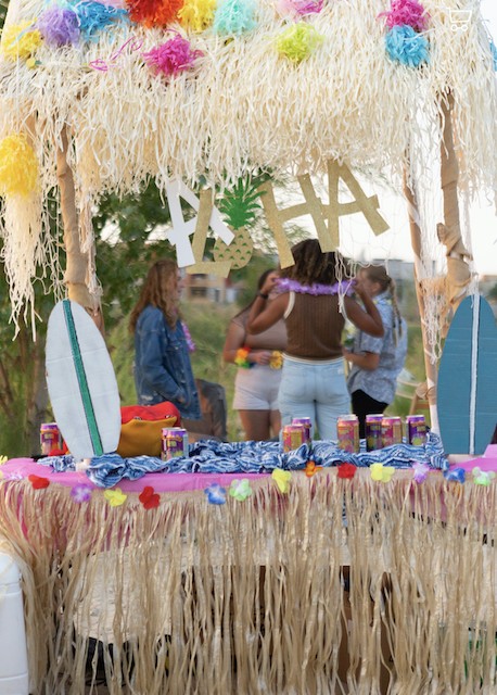 Tiki Bar at the luau