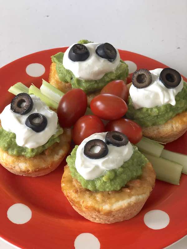 My Favorite Quick Halloween Dinner Recipes- Chili Puff creatures Karins Kottage