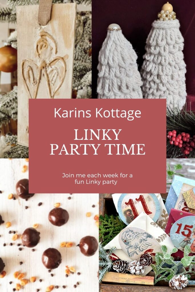 Christmas Crafts Linky Party- Karins Kottage