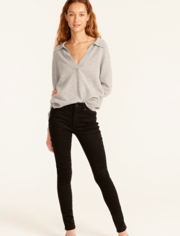 2 fun ways to style basic black jeans - Karins Kottage
