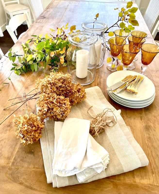 How to set the easiest Thanksgiving table ever! Karins Kottage