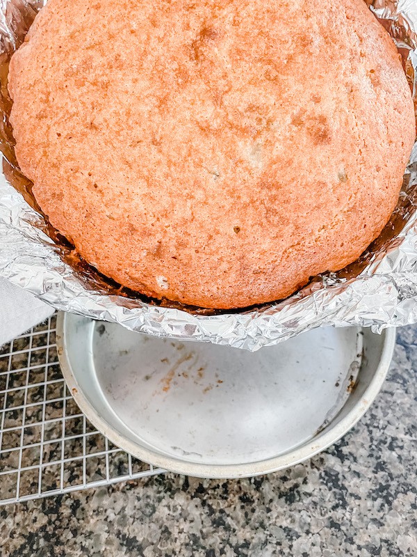 Simple Fall Banana Cake With Cream Cheese frosting- Karis 