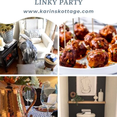 Karins Kottage Linky Party- Decor and More