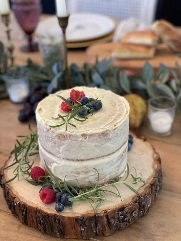 Naked cake recipe- Karins Kottage