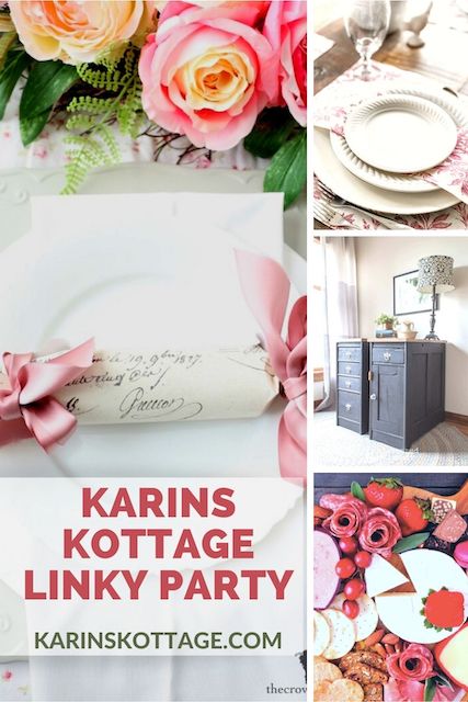 Romantic decor ideas- Karins Kottage

