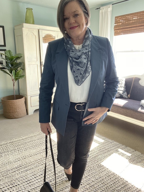 Styling my new Jcrew Willa blazer - Karins Kottage