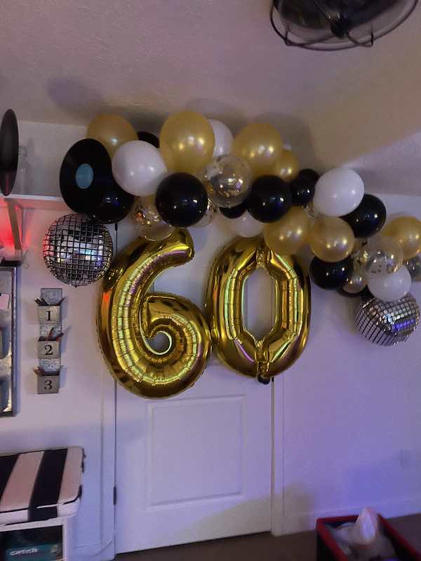 Music themed birthday party decorations- Karins Kottage