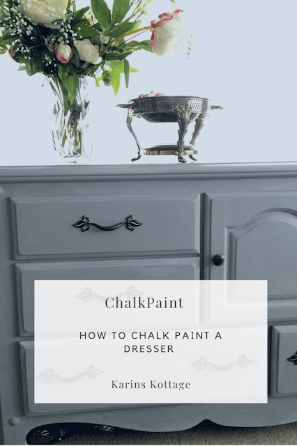 Do it yourself projects - chalk paint dresser
