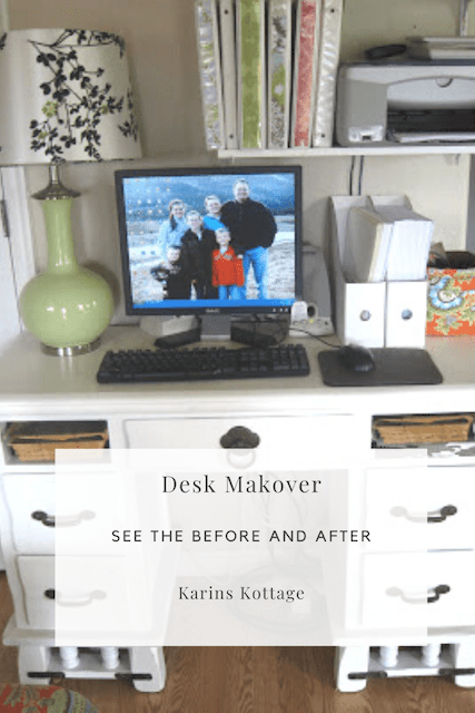 Do it yourself projects Desk makeover 