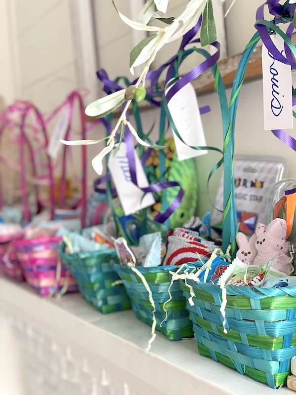 Easter baskets- Karins Kottage