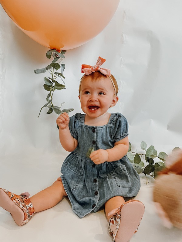 Our Baby Girl's First Birthday: One Sweet Peach