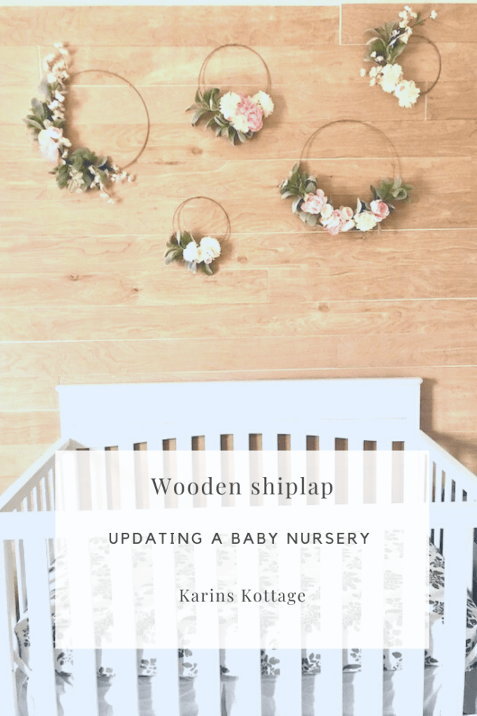 Updating a baby nursery Do it yourself project
