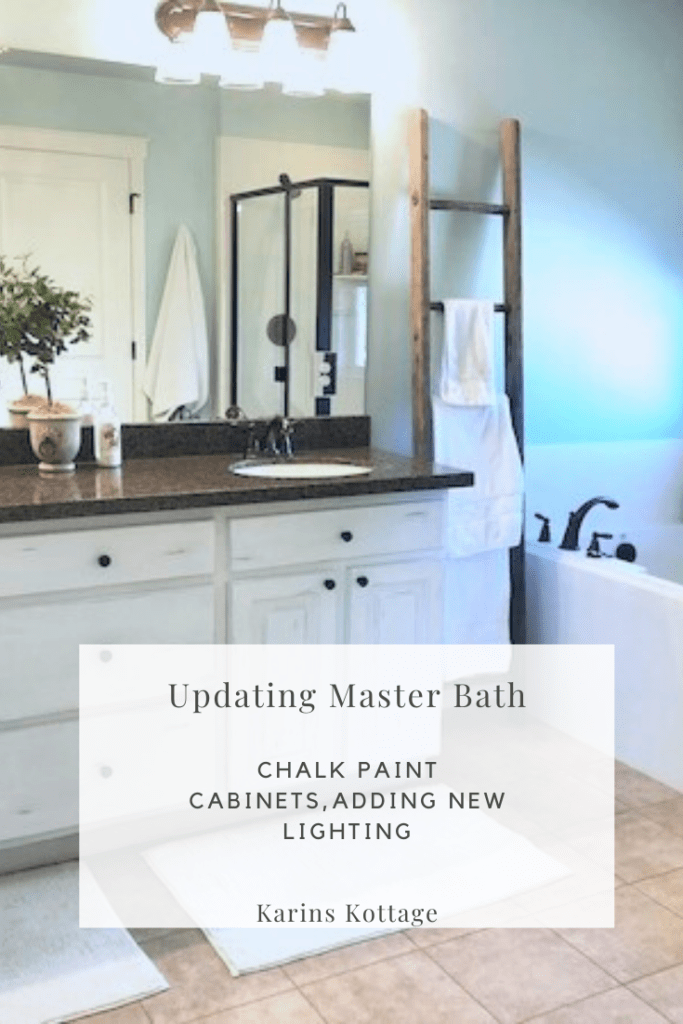 Updating master bathroom