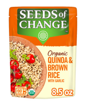Seeds of change quinoa and brown rice