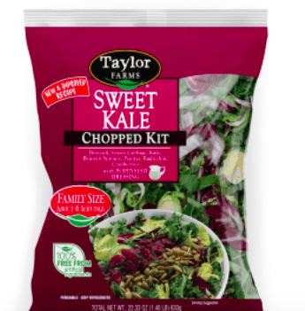 Sweet kale chopped salad