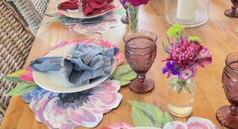 How to set Mother’s day pretty table