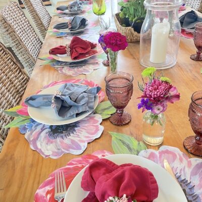 How to set Mother’s day pretty table