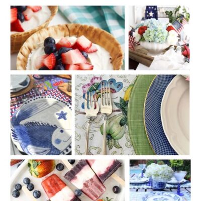 Karins Kottage Linky Party- Summer tablescapes and recipes