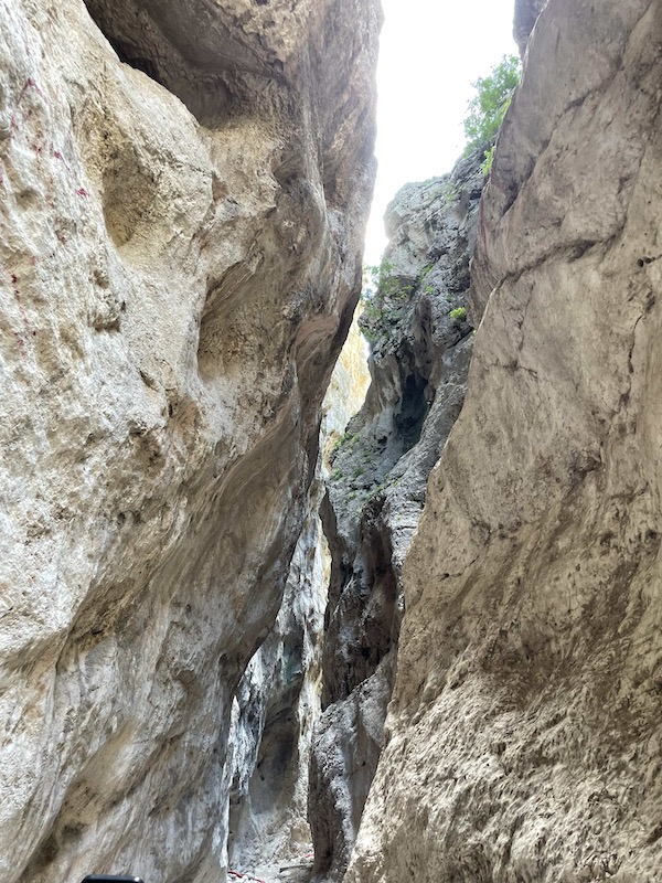 Going back to visit Casoli Italy  slot canyons